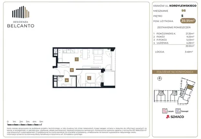 Mieszkanie w inwestycji: Residenza Belcanto