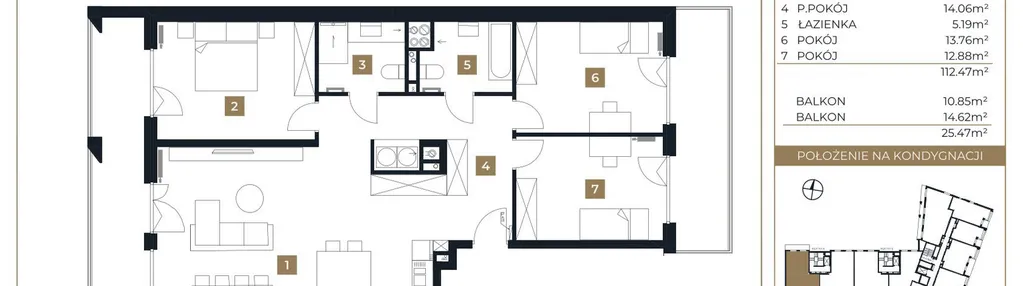 Mieszkanie w inwestycji: Residenza Belcanto