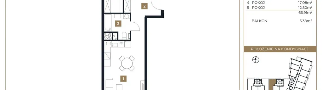 Mieszkanie w inwestycji: Residenza Belcanto