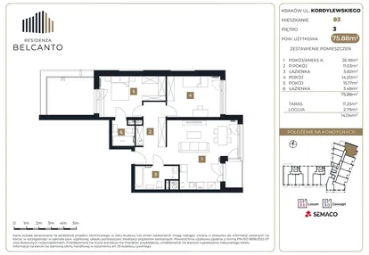 Mieszkanie w inwestycji: Residenza Belcanto