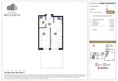 Mieszkanie w inwestycji: Residenza Belcanto