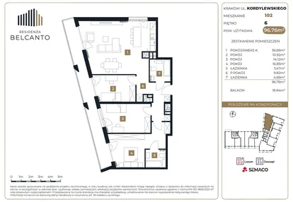 Mieszkanie w inwestycji: Residenza Belcanto