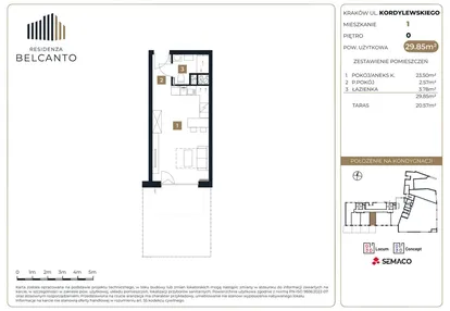 Mieszkanie w inwestycji: Residenza Belcanto