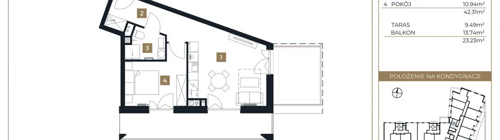 Mieszkanie w inwestycji: Residenza Belcanto