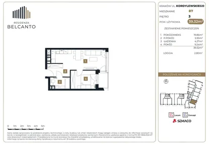 Mieszkanie w inwestycji: Residenza Belcanto