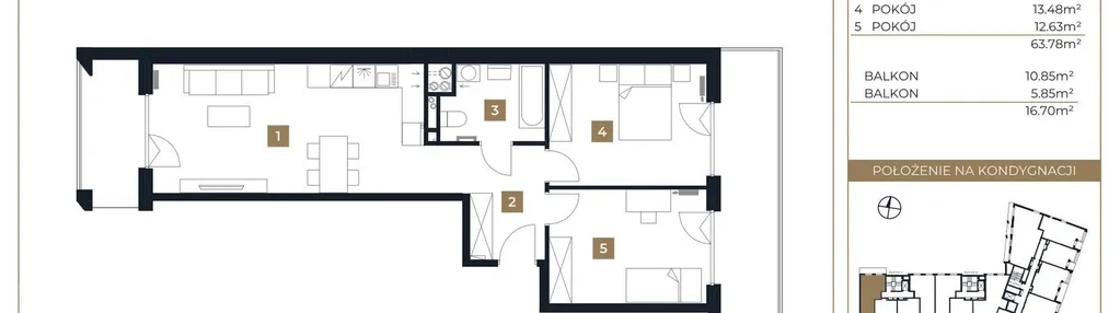 Mieszkanie w inwestycji: Residenza Belcanto
