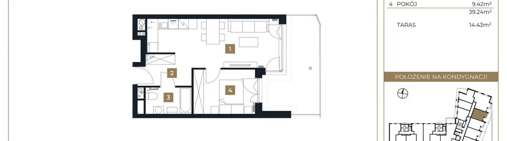 Mieszkanie w inwestycji: Residenza Belcanto