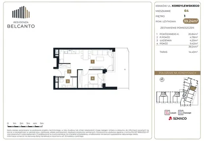 Mieszkanie w inwestycji: Residenza Belcanto