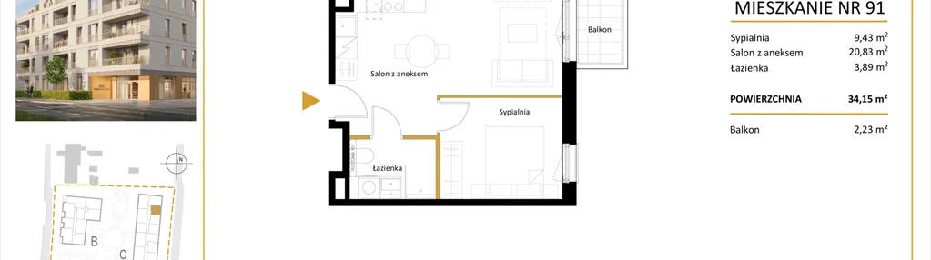 Mieszkanie w inwestycji: Park Residence