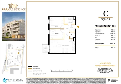 Mieszkanie w inwestycji: Park Residence
