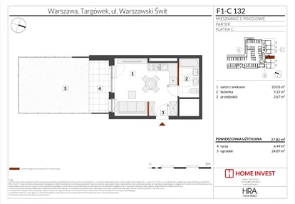 Mieszkanie w inwestycji: Warszawski Świt XIII