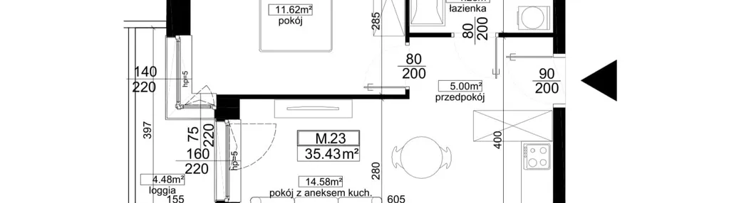 Mieszkanie w inwestycji: Kalamita II