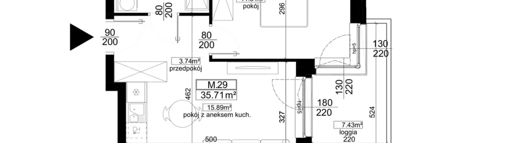 Mieszkanie w inwestycji: Kalamita II