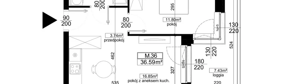 Mieszkanie w inwestycji: Kalamita II