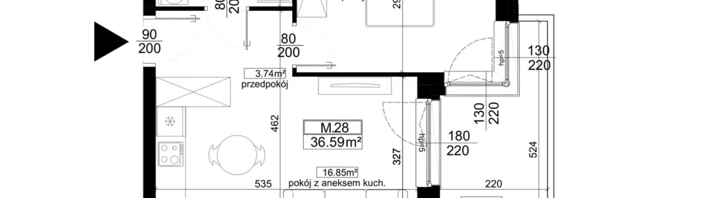 Mieszkanie w inwestycji: Kalamita II
