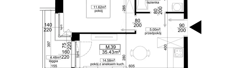 Mieszkanie w inwestycji: Kalamita II