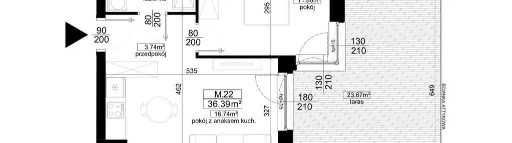 Mieszkanie w inwestycji: Kalamita II