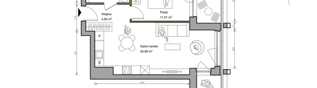 Mieszkanie w inwestycji: Bracka Vita