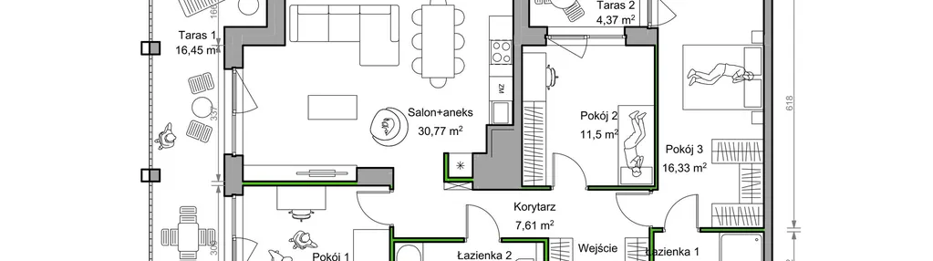 Mieszkanie w inwestycji: Bracka Vita