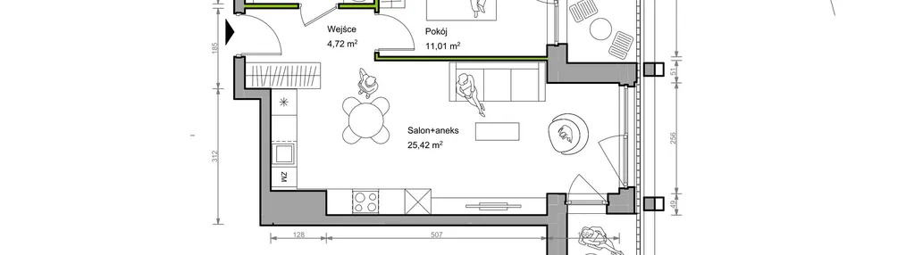 Mieszkanie w inwestycji: Bracka Vita