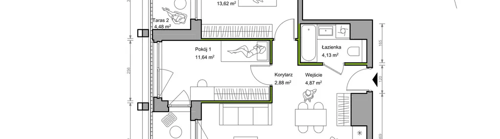Mieszkanie w inwestycji: Bracka Vita