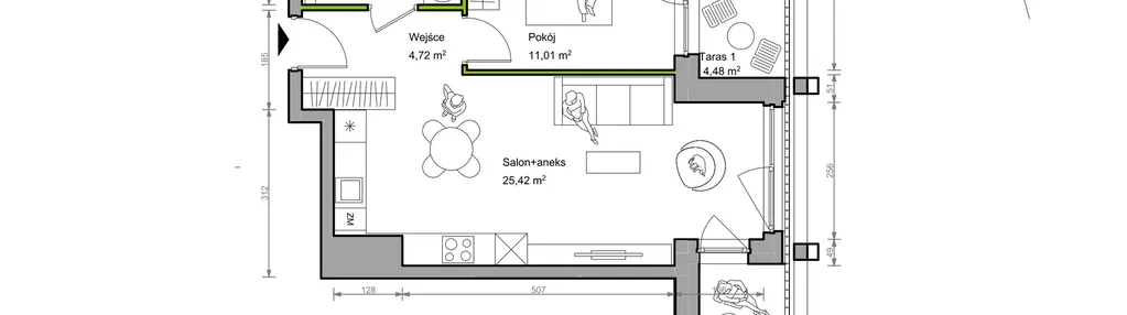 Mieszkanie w inwestycji: Bracka Vita
