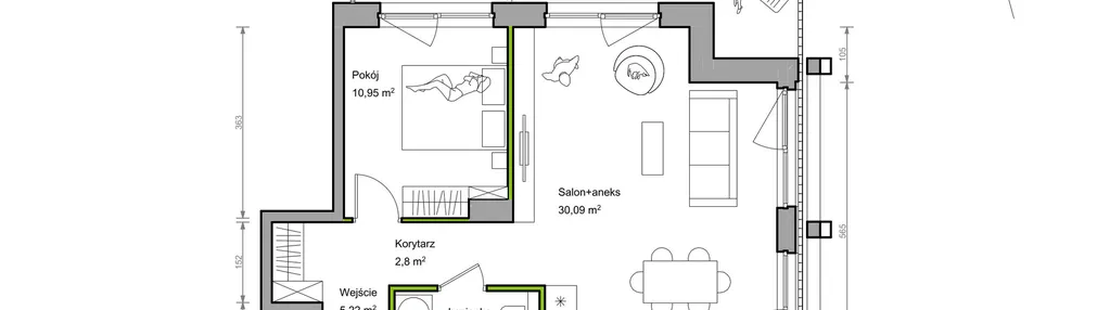 Mieszkanie w inwestycji: Bracka Vita