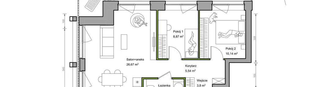 Mieszkanie w inwestycji: Bracka Vita