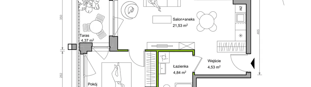 Mieszkanie w inwestycji: Bracka Vita