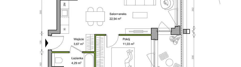 Mieszkanie w inwestycji: Bracka Vita