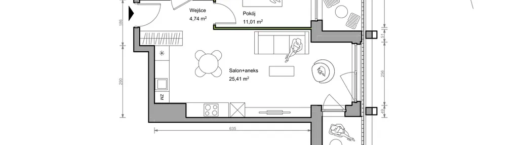 Mieszkanie w inwestycji: Bracka Vita