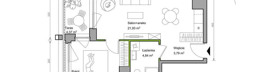 Mieszkanie w inwestycji: Bracka Vita