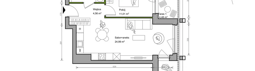 Mieszkanie w inwestycji: Bracka Vita