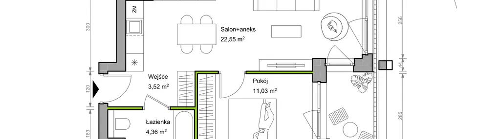 Mieszkanie w inwestycji: Bracka Vita