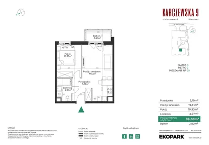 Mieszkanie w inwestycji: Karczewska 9