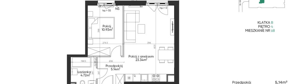 Mieszkanie w inwestycji: Karczewska 9