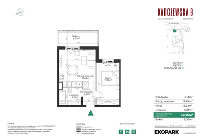 Mieszkanie w inwestycji: Karczewska 9