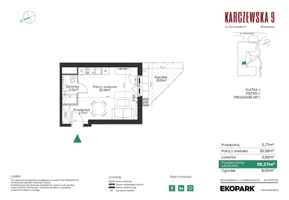 Mieszkanie w inwestycji: Karczewska 9