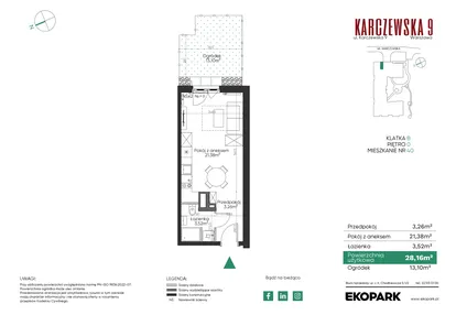 Mieszkanie w inwestycji: Karczewska 9