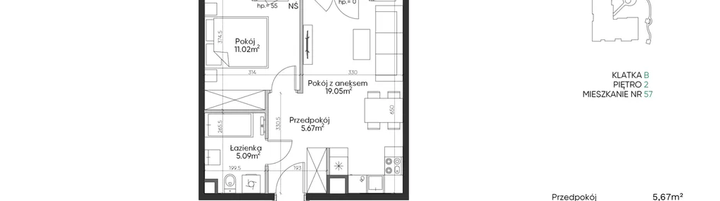 Mieszkanie w inwestycji: Karczewska 9