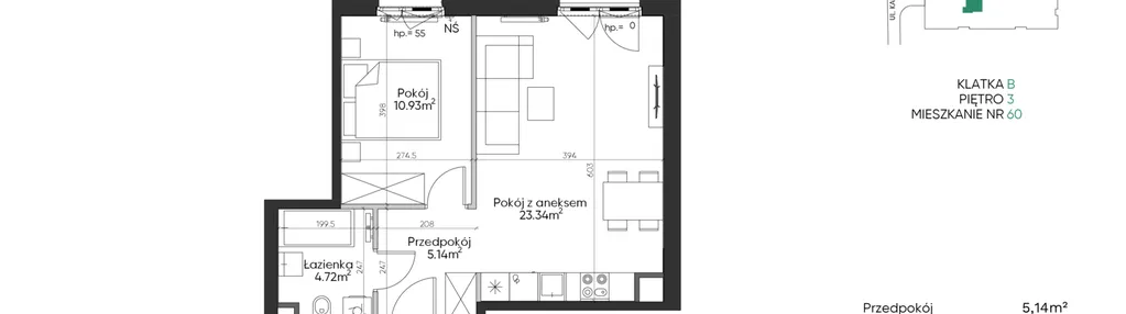 Mieszkanie w inwestycji: Karczewska 9