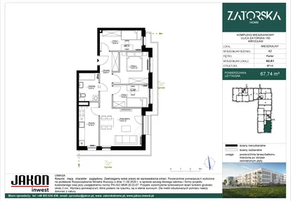 Mieszkanie w inwestycji: Zatorska Home