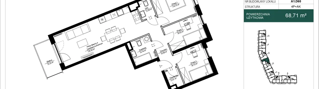Mieszkanie w inwestycji: Zatorska Home