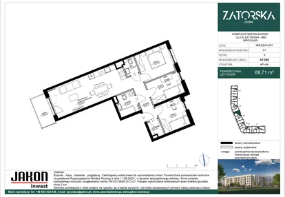 Mieszkanie w inwestycji: Zatorska Home