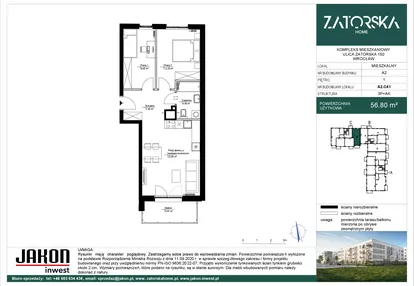 Mieszkanie w inwestycji: Zatorska Home