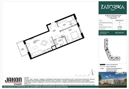 Mieszkanie w inwestycji: Zatorska Home