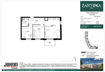 Mieszkanie w inwestycji: Zatorska Home