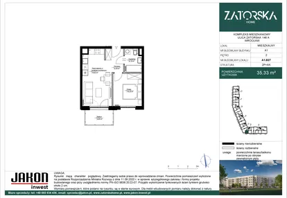 Mieszkanie w inwestycji: Zatorska Home