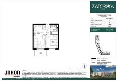 Mieszkanie w inwestycji: Zatorska Home