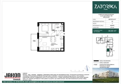 Mieszkanie w inwestycji: Zatorska Home